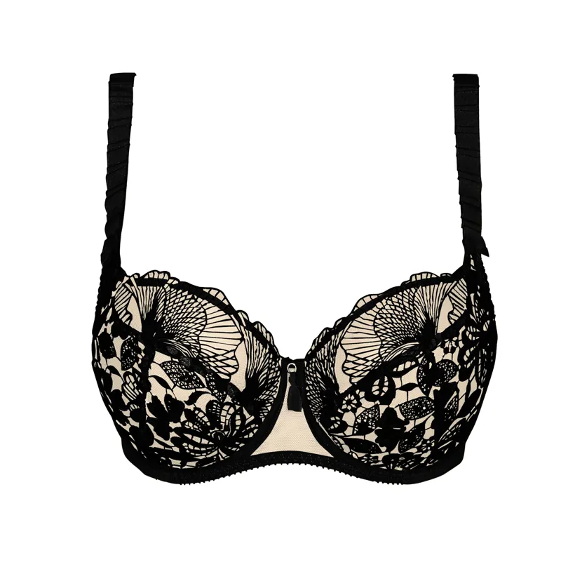 Empreinte Agathe Underwired low-necked Bra in Black
